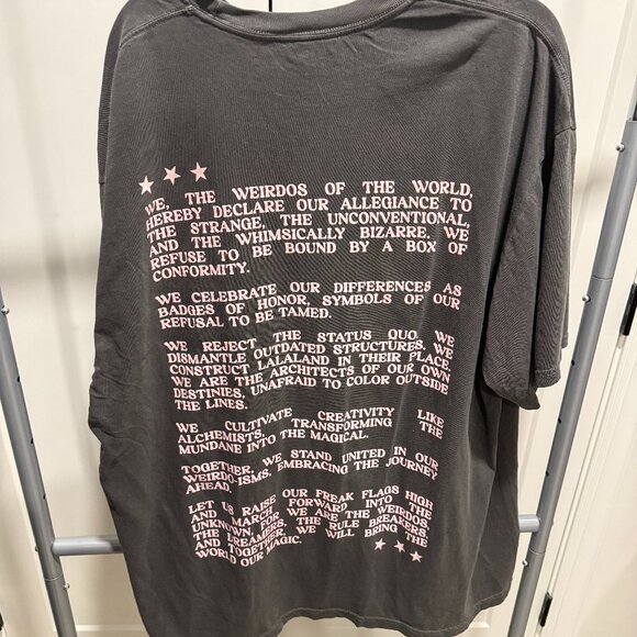 Dressed In Lala Here's To The Weirdos Oversized Tee - Picture 2 of 5